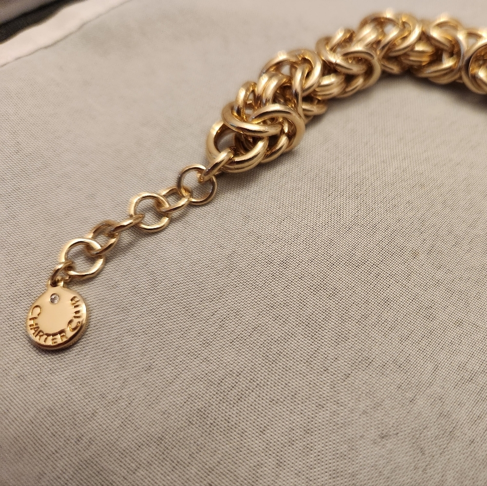 Charter Club 6 1/4" Byzantine Bracelet